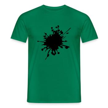 splash - Männer T-Shirt - Kelly Green - Vorne - AI Model Male 178 dark (178cm)