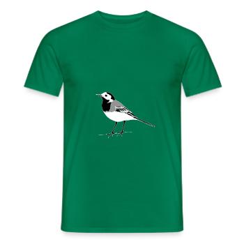Bachstelze - T-shirt homme - vert - Devant - AI Model Male 178 dark (178cm)
