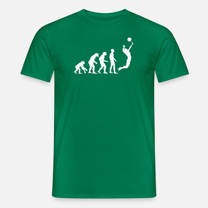 VOLLEYBALLEVOLUTION! - Männer T-Shirt - Kelly Green