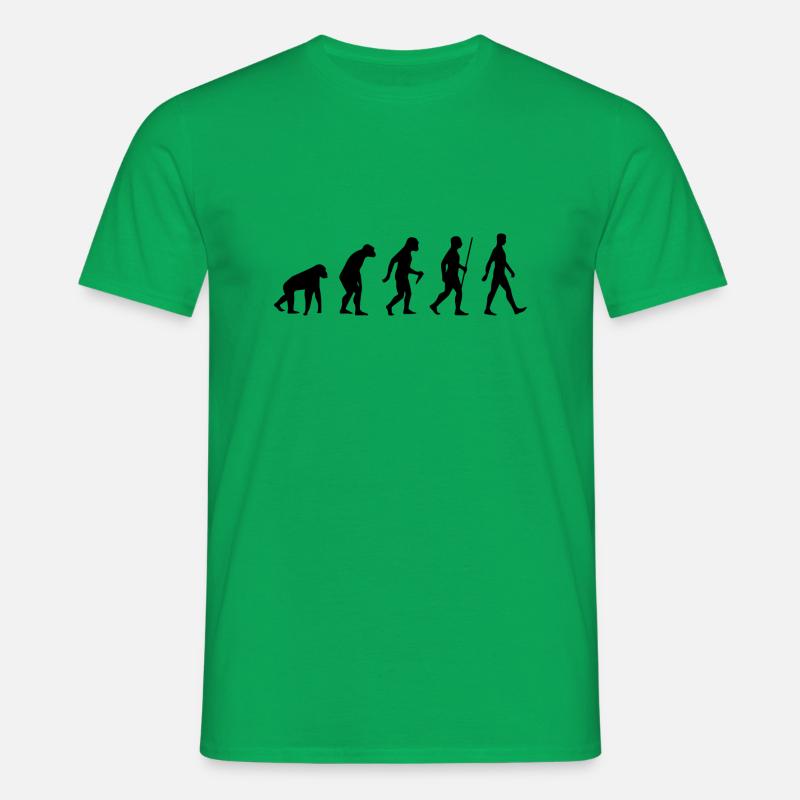 evolution - Men's T-Shirt - kelly green