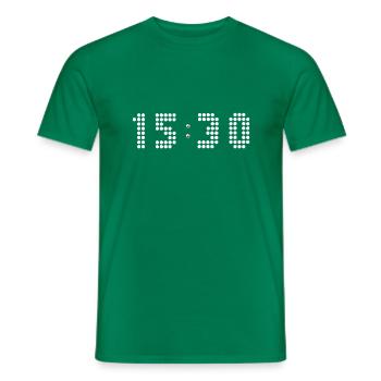 15 30 Bundesliga samedi - T-shirt homme - vert - Devant - AI Model Male 178 dark (178cm)