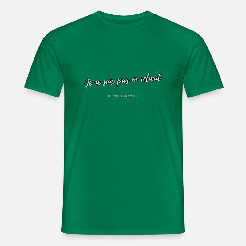 Verzögerung - Männer T-Shirt - Kelly Green