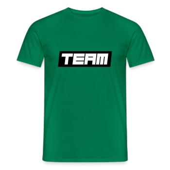 Team - Männer T-Shirt - Kelly Green - Vorne - AI Model Male 178 dark (178cm)