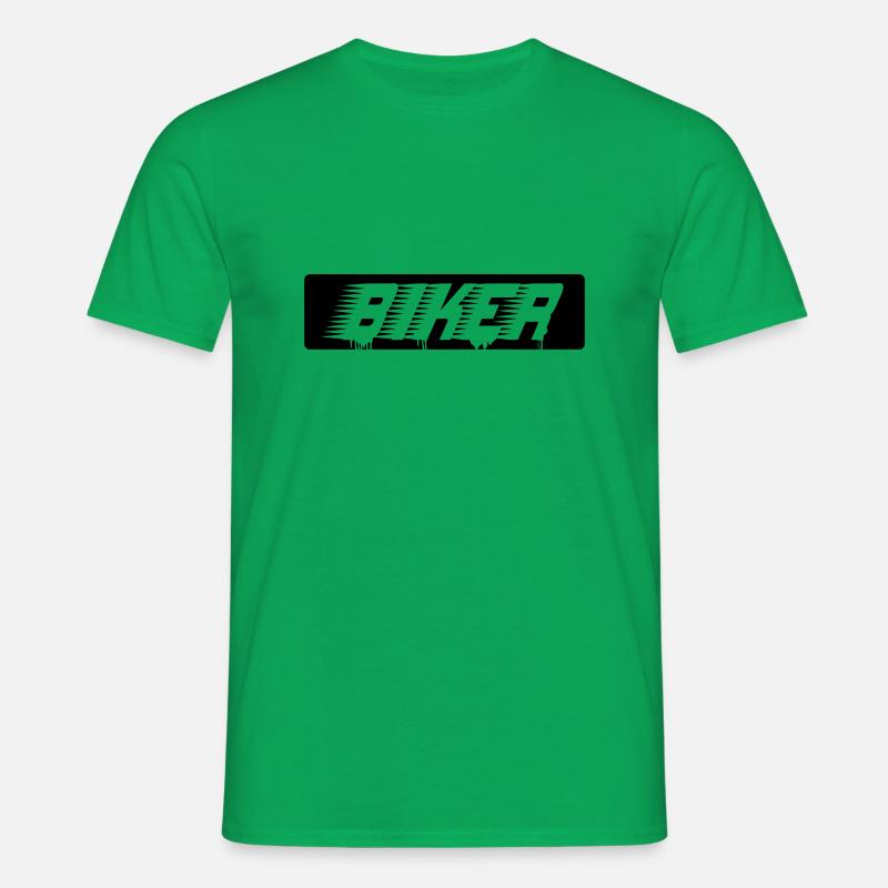 biker_1 - Männer T-Shirt - Kelly Green