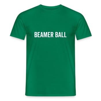 Beamer Ball - Men's T-Shirt - kelly green - Front - AI Model Male 178 dark (178cm)
