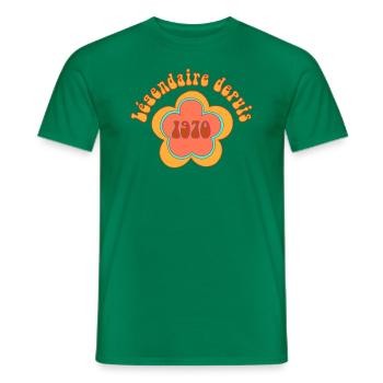 Legendär Seit 1970 Geboren Geburtstag - Männer T-Shirt - Kelly Green - Vorne - AI Model Male 178 dark (178cm)