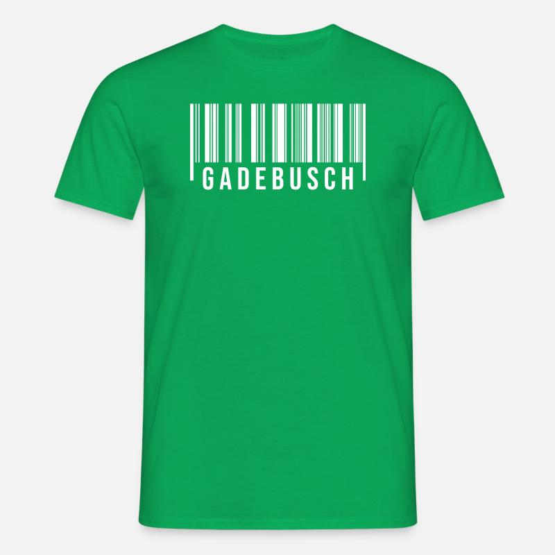 Gadebusch Strichcode - Männer T-Shirt - Kelly Green