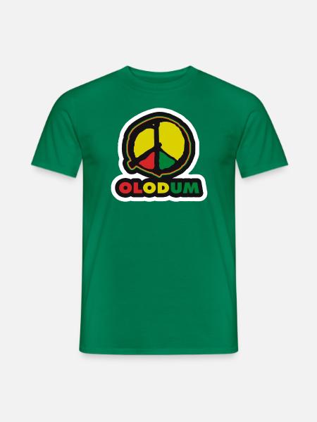 Olodum - Männer T-Shirt - Kelly Green