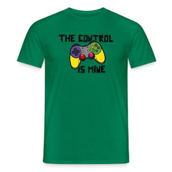 Le contrôle est le mien - T-shirt homme - vert - Devant - AI Model Male 178 dark (178cm)