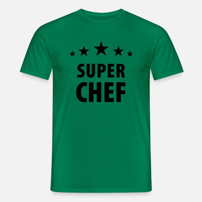 Super Chef (dh) - Männer T-Shirt - Kelly Green