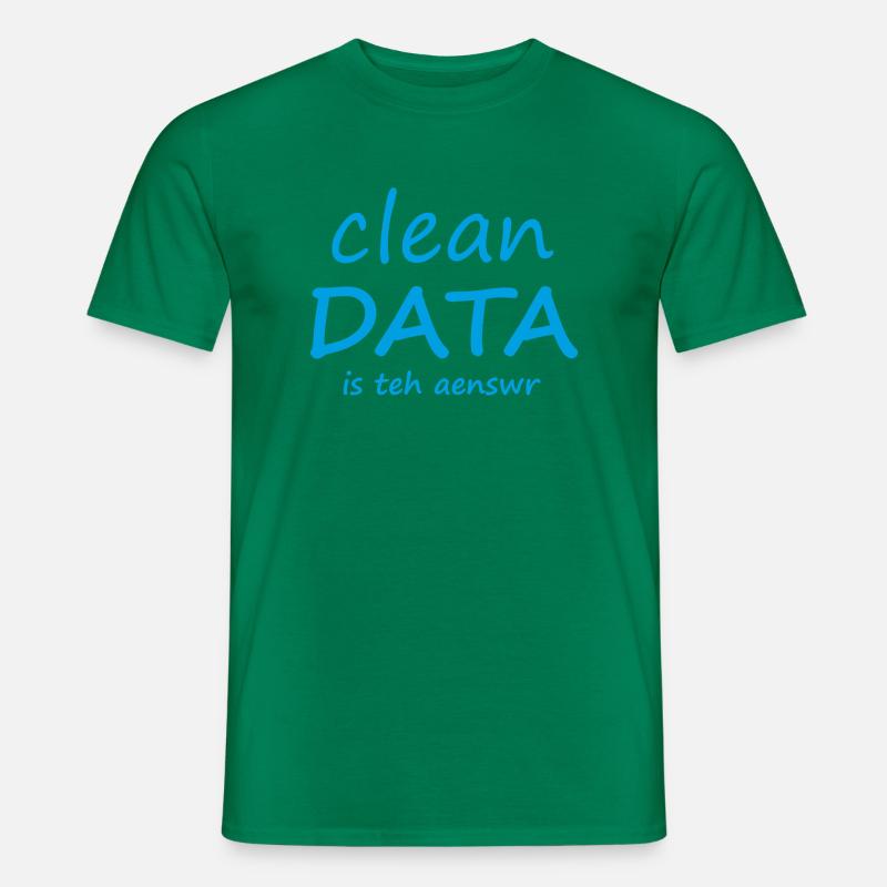 Data Scientist Geschenk - Männer T-Shirt - Kelly Green