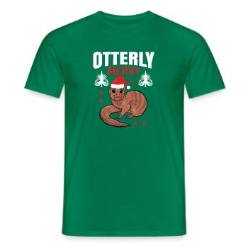 Noël laid - T-shirt homme - vert - Devant - AI Model Male 178 dark (178cm)