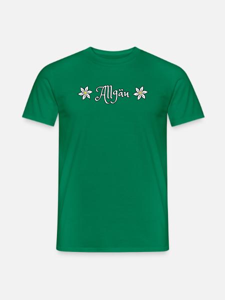 Allgäu - Männer T-Shirt - Kelly Green