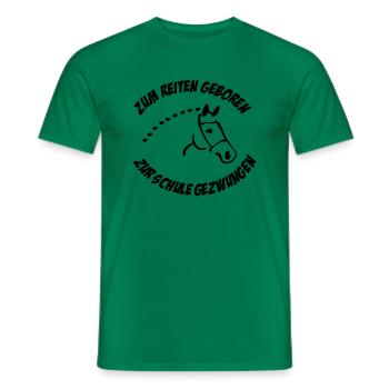 ride - Men's T-Shirt - kelly green - Front - AI Model Male 178 dark (178cm)