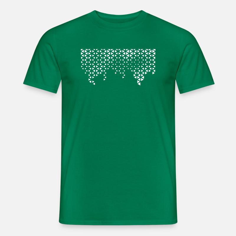 CamoTri C Thin Cutout - Männer T-Shirt - Kelly Green