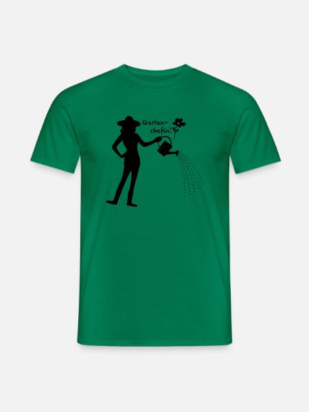 gartenchefin - Männer T-Shirt - Kelly Green