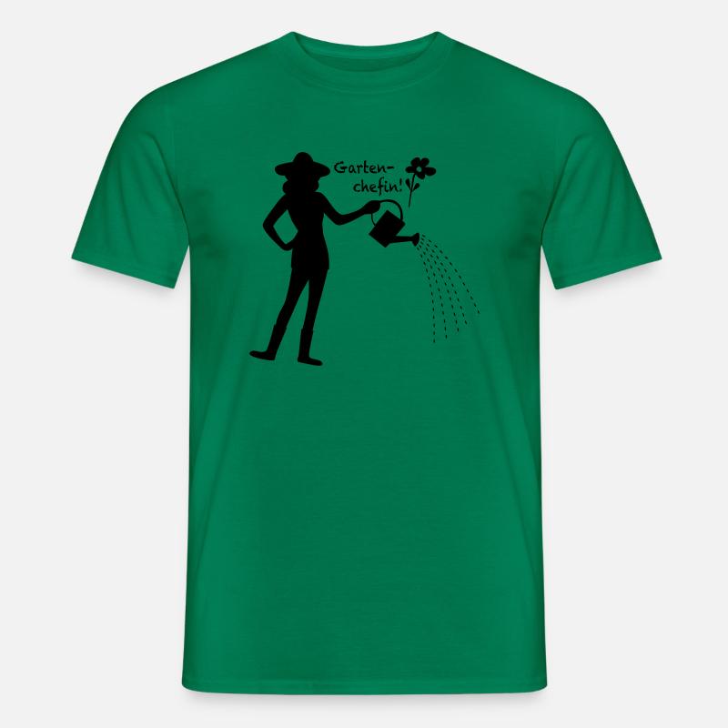 gartenchefin - Männer T-Shirt - Kelly Green