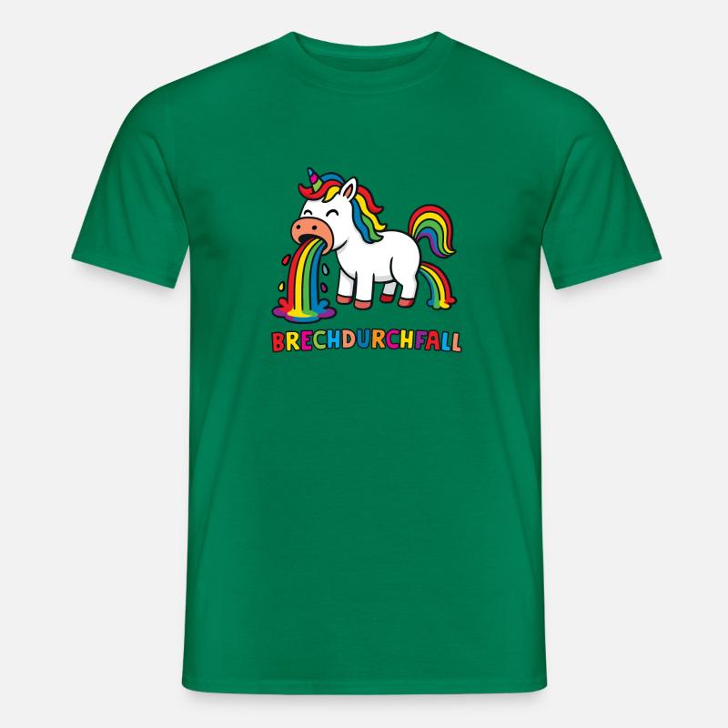 Brechdurchfall - Männer T-Shirt - Kelly Green