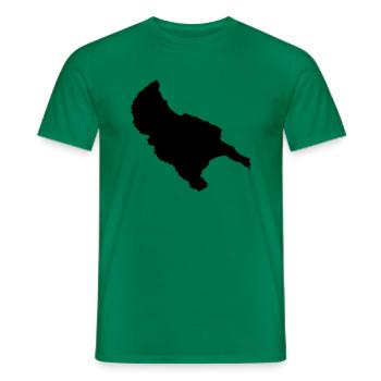 Zakynthos - T-shirt homme - vert - Devant - AI Model Male 178 dark (178cm)