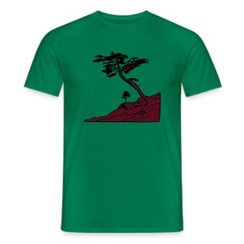 Le Gurp - Männer T-Shirt - Kelly Green - Vorne - AI Model Male 178 dark (178cm)