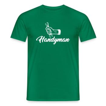 Artisan bricoleur Artisan Artisan Outil Construction - T-shirt homme - vert - Devant - AI Model Male 178 dark (178cm)