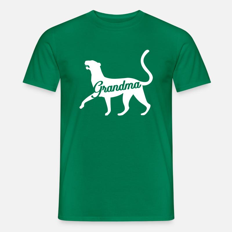 Jaguar Geschenkidee - Männer T-Shirt - Kelly Green