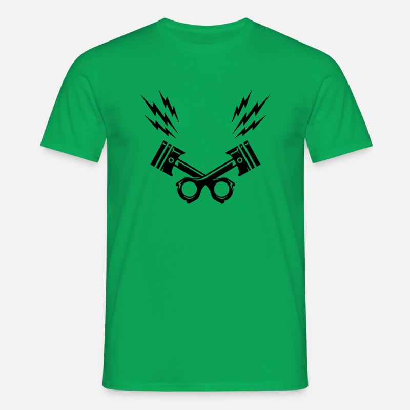Biker - Männer T-Shirt - Kelly Green