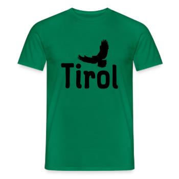 Tirol Adler 2 - T-shirt homme - vert - Devant - AI Model Male 178 dark (178cm)