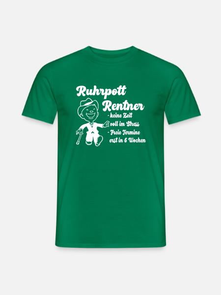 Ruhrpott Rentner - Männer T-Shirt - Kelly Green