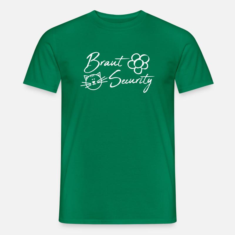 Braut Security - Männer T-Shirt - Kelly Green