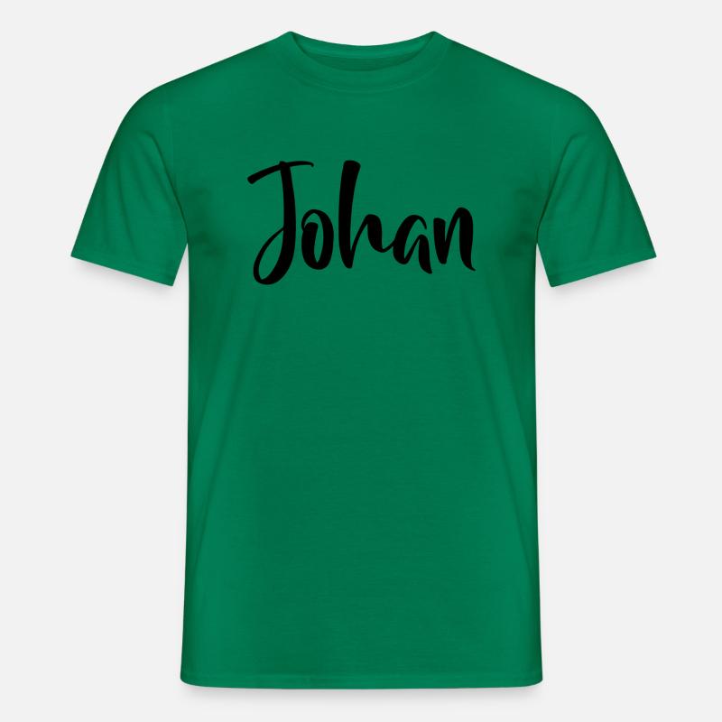 Name - Johan - Men's T-Shirt - kelly green