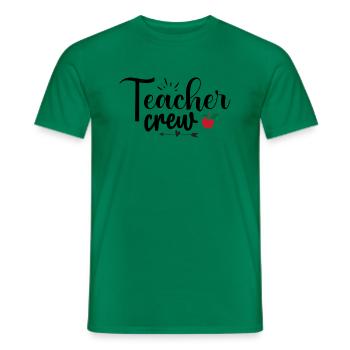 Teacher Crew - T-shirt homme - vert - Devant - AI Model Male 178 dark (178cm)