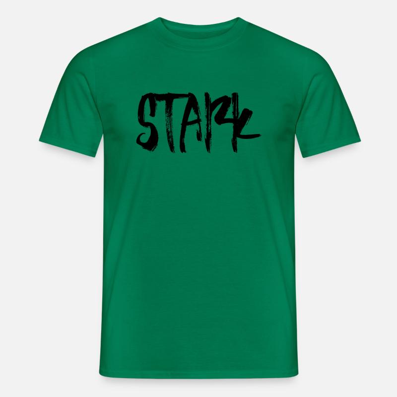 Stark - Männer T-Shirt - Kelly Green