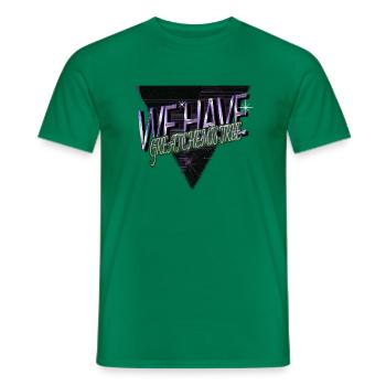 chambre geek cadeau cadeau joyeux anniversaire cadeau - T-shirt homme - vert - Devant - AI Model Male 178 dark (178cm)