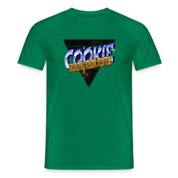 Beach Baking Elf Funny Sayings Badass Aprons - Men's T-Shirt - kelly green - Front - AI Model Male 178 dark (178cm)