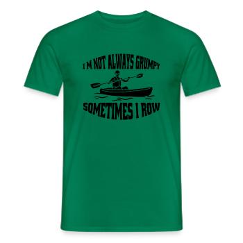 Ruderer Rudersport Ruderteam Rudern Ruderverein - Männer T-Shirt - Kelly Green - Vorne - AI Model Male 178 dark (178cm)