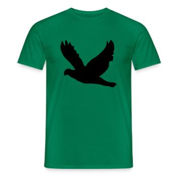 bird - Männer T-Shirt - Kelly Green - Vorne - AI Model Male 178 dark (178cm)