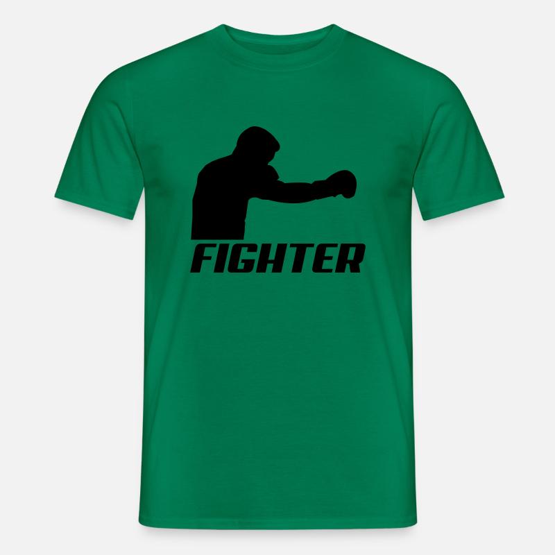fighter1 - Männer T-Shirt - Kelly Green