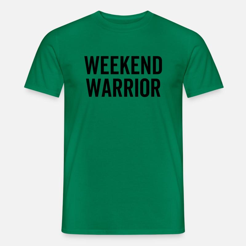 Wochenendkrieger - Männer T-Shirt - Kelly Green
