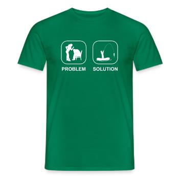 Pêche Hameçons Pêche Pêche Pêche Pêche - T-shirt homme - vert - Devant - AI Model Male 178 dark (178cm)