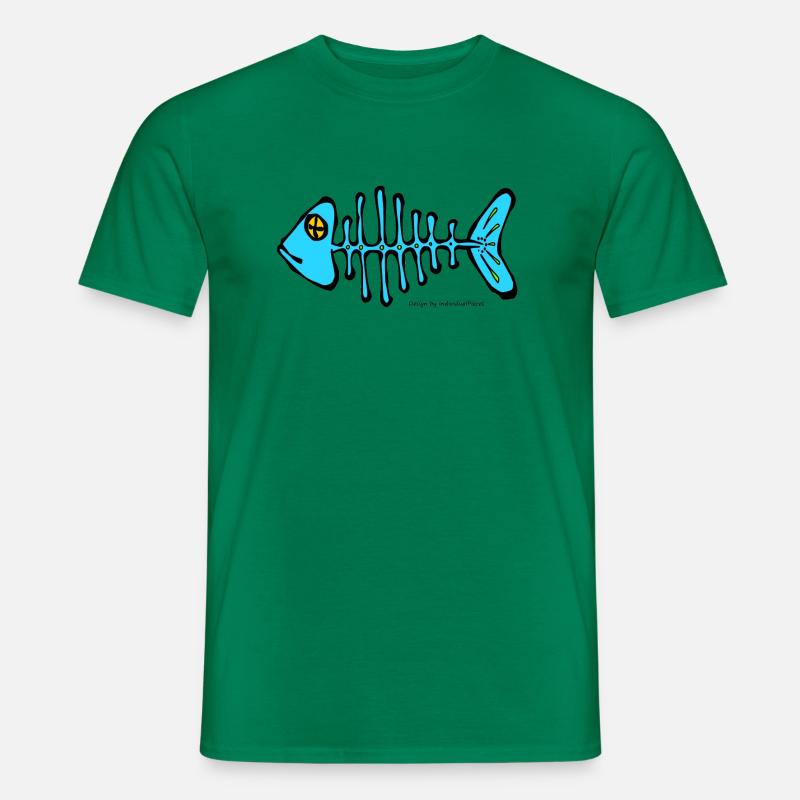 Fischgraete - Männer T-Shirt - Kelly Green