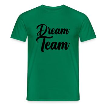 Équipe de rêve - T-shirt homme - vert - Devant - AI Model Male 178 dark (178cm)