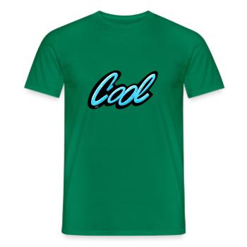 Cool - Graffiti - T-shirt homme - vert - Devant - AI Model Male 178 dark (178cm)