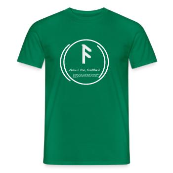 Nordische Mythologie - Männer T-Shirt - Kelly Green - Vorne - AI Model Male 178 dark (178cm)