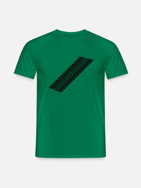 reifenspur__f1 - Men's T-Shirt - kelly green