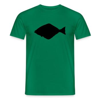 Heilbutt II - Männer T-Shirt - Kelly Green - Vorne - AI Model Male 178 dark (178cm)
