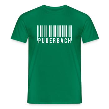 Puderbach Westerwald - Männer T-Shirt - Kelly Green - Vorne - AI Model Male 178 dark (178cm)