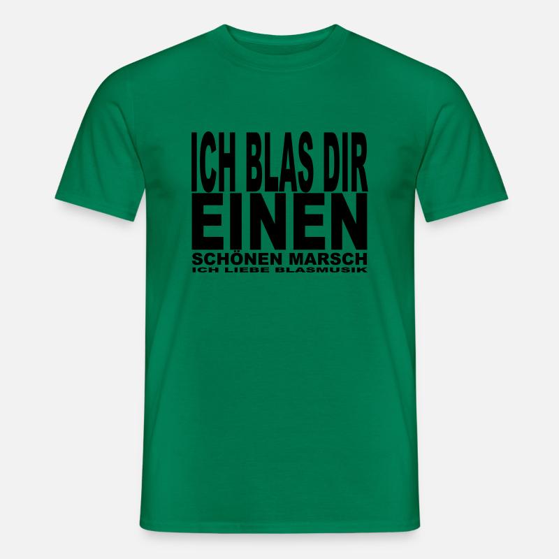 Ich blas dir einen - Männer T-Shirt - Kelly Green