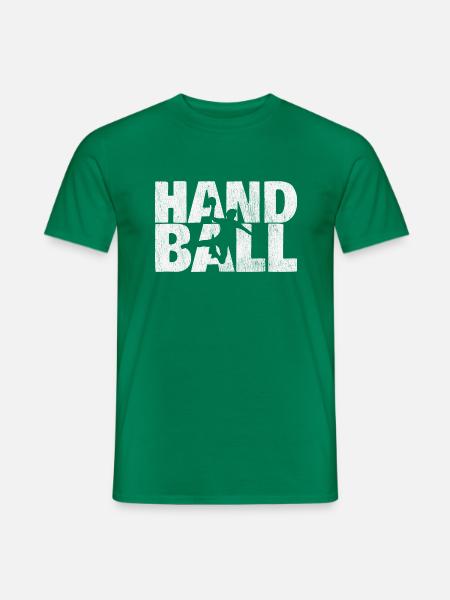 sport de handball - T-shirt homme - vert