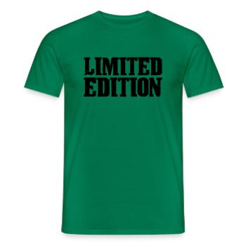Limited Edition - Men's T-Shirt - kelly green - Front - AI Model Male 178 dark (178cm)